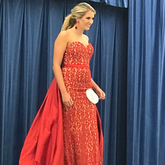 Jovani 35052 custom prom dress formal size 2 - Picture 4 of 5